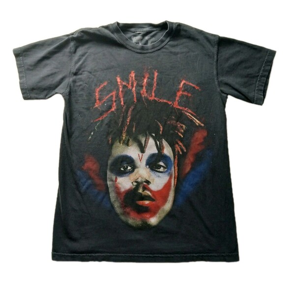 Juice Wrld x XO x Vlone Joker 'Smile' Tee Black Size Small The Weeknd 999 Club - Picture 1 of 5